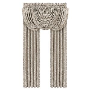 J. Queen New York Astoria Sand Window Panel Pair 95 Inches NWT